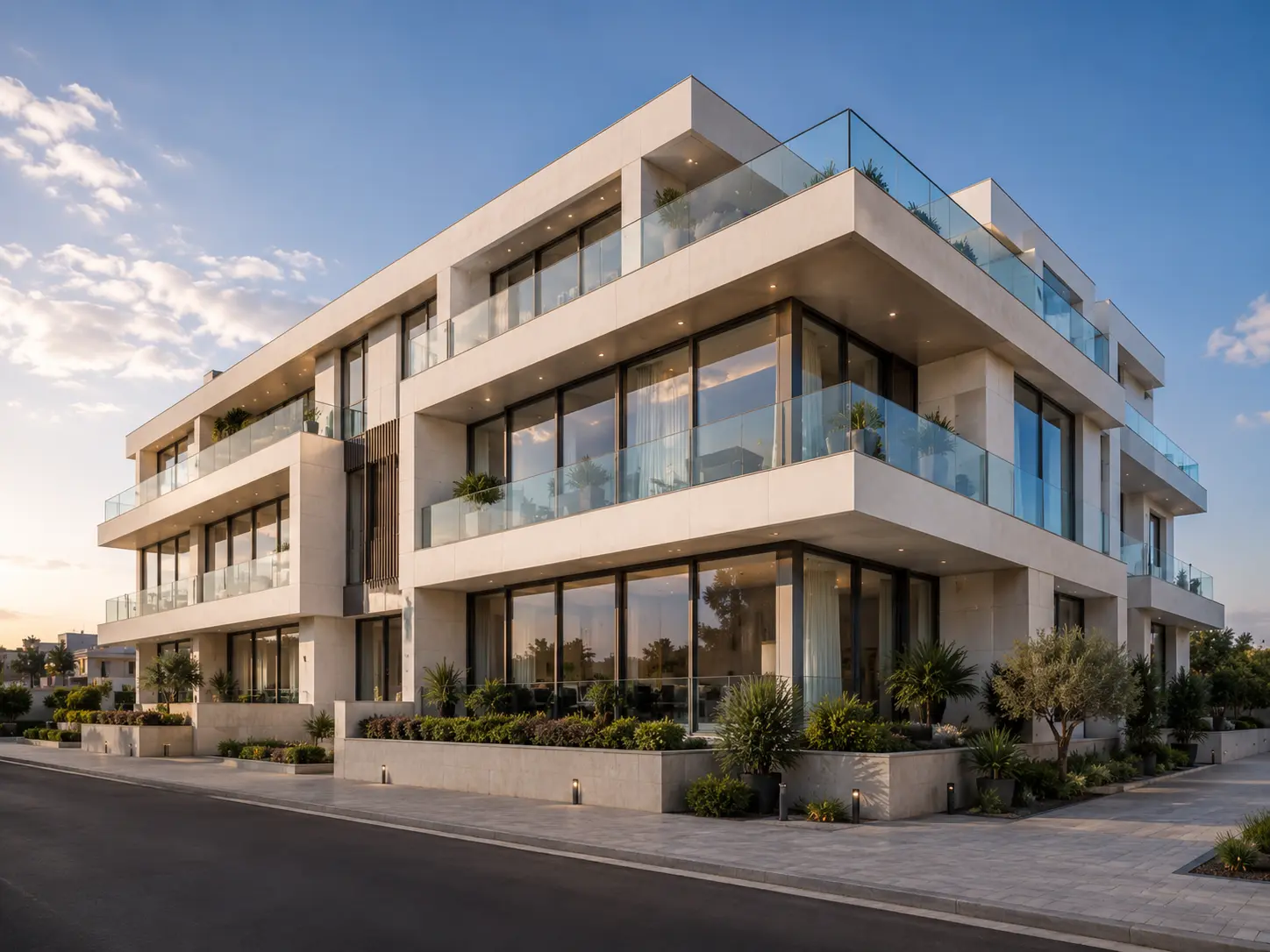 Modern Apartment Complex — residential project in Gżira
